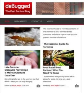 content marketing writing example debugged