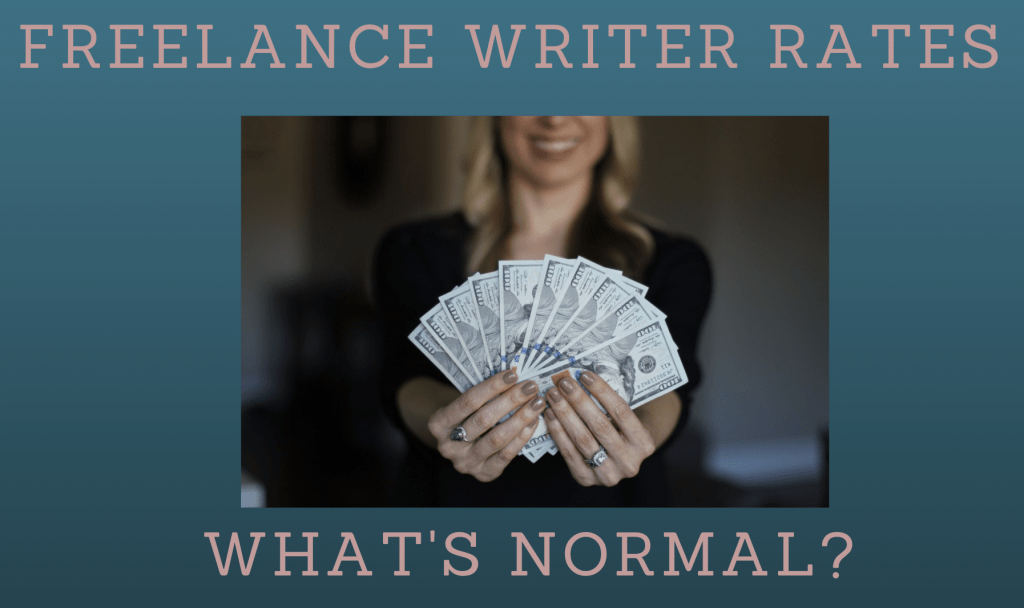 freelance writer rates